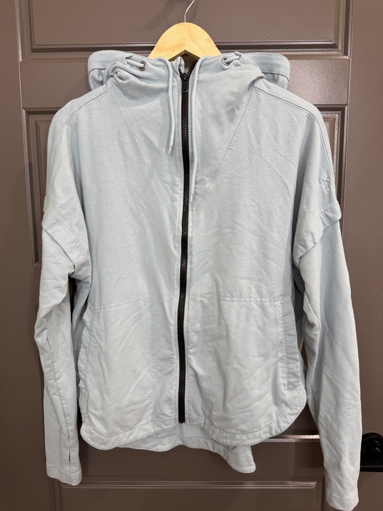 FP Movement by Free People Tops - FP Movement by Free People Nothing But Sweats Light Blue Zip Hoodie